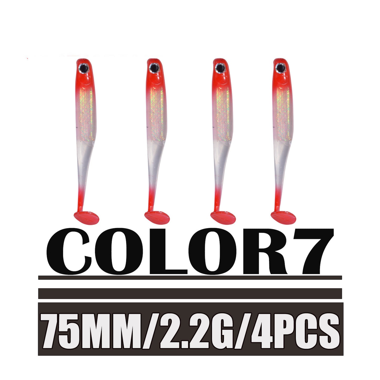 Home Fashion Reflective Roadrunner Soft Lures