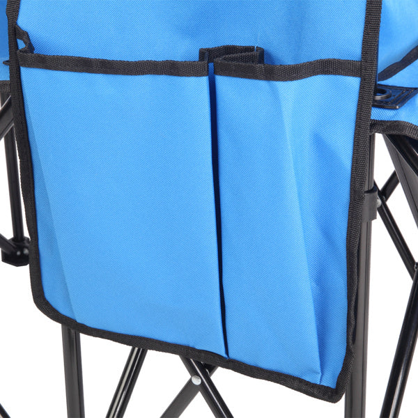 Portable 2-Seat Folding Chair with Removable Sun Umbrella!