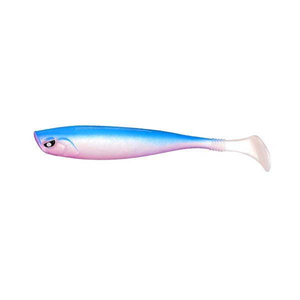 T-tailed Soft Fish 12cm 10g With Grooves On The Back Made Of PVC Material