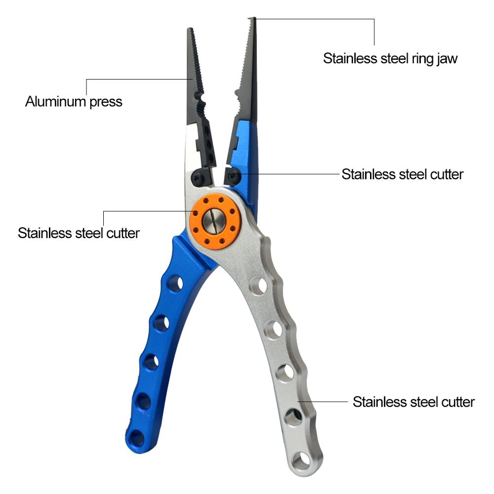 Aluminum Alloy Luya Fishing Pliers