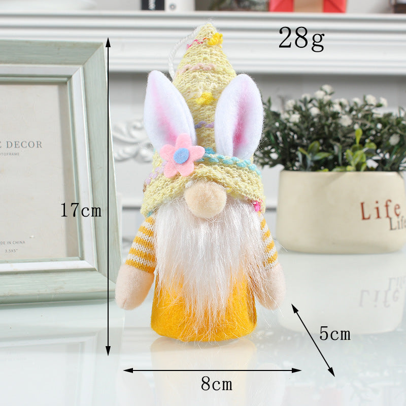 Lovely Easter Gnome Holiday Table Light Up Decoration