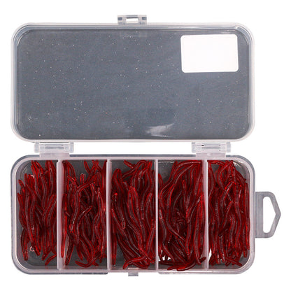 Red Earthworm Red Worm Loaded Fishing Bait