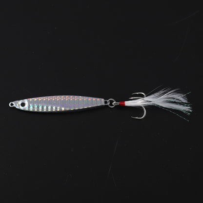 Feather Hook Sequins Lure Bait