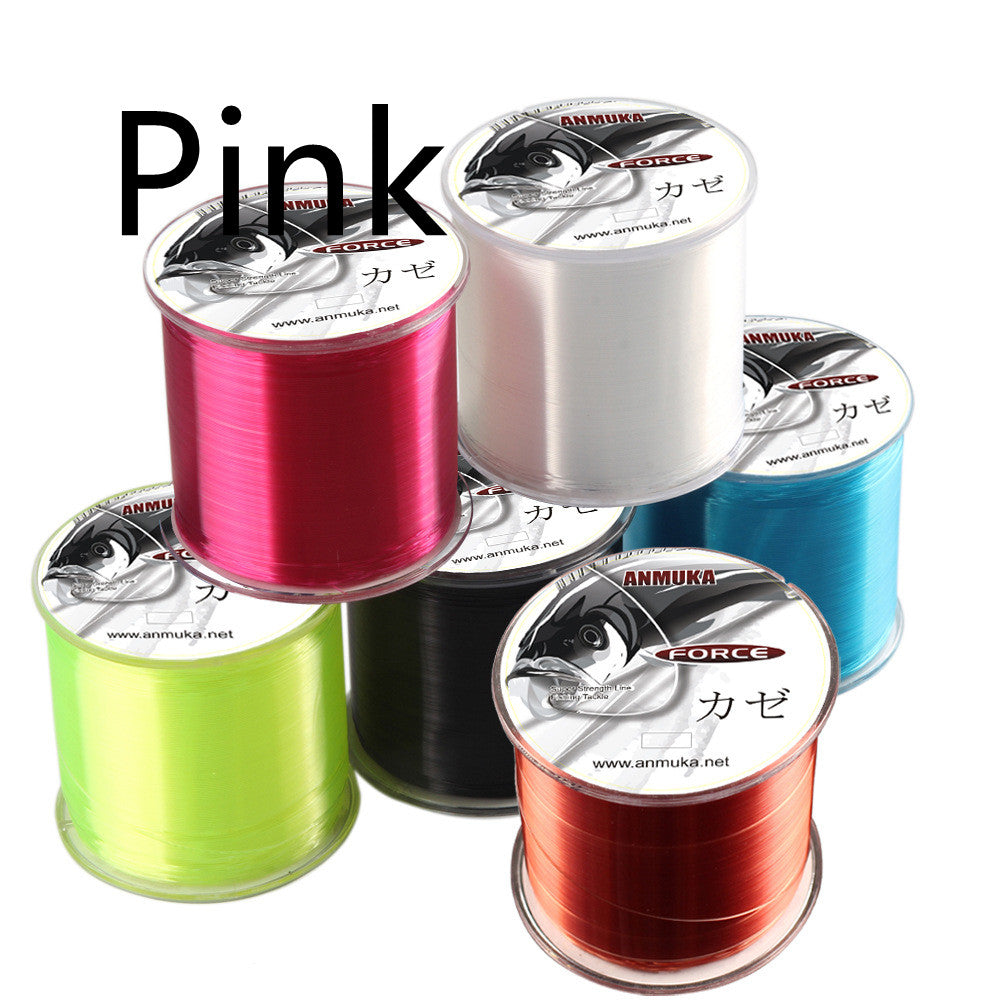 Tension 500 M Fishing Line Raw Silk Nylon