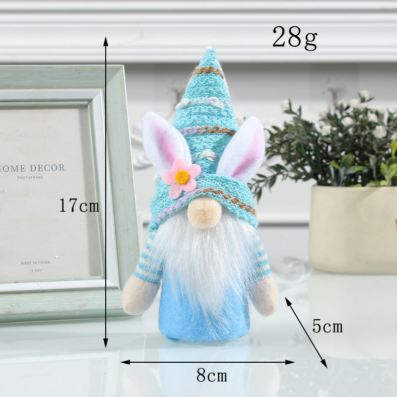 Lovely Easter Gnome Holiday Table Light Up Decoration