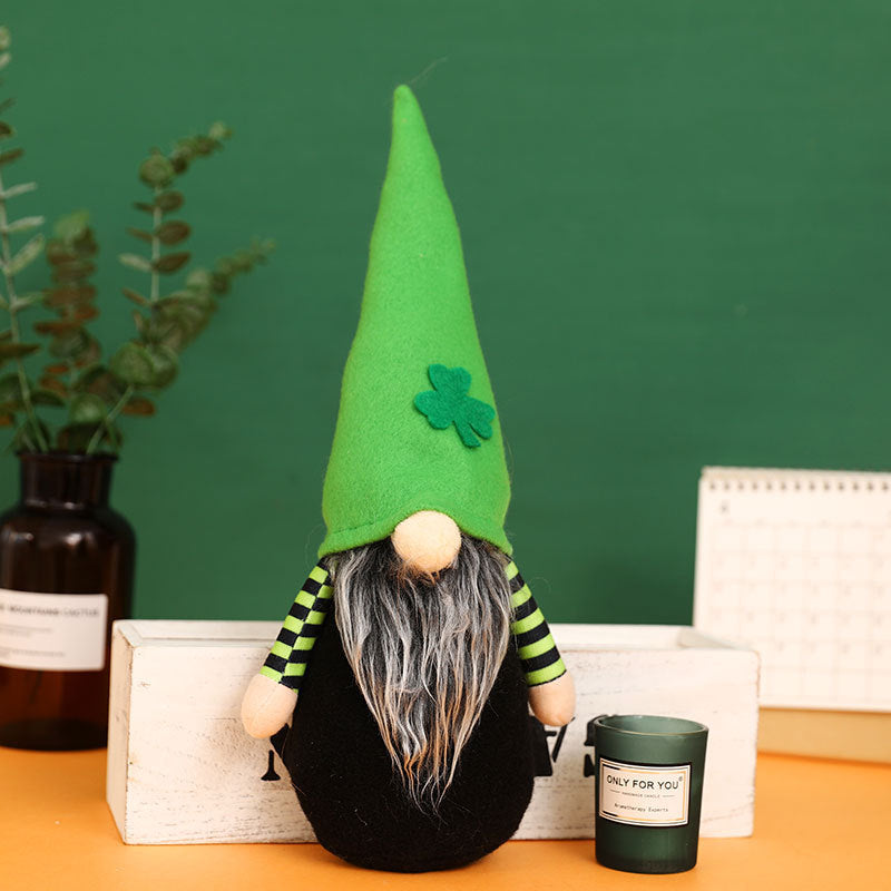 Irish St Patrick's Day Green Hat Gnome